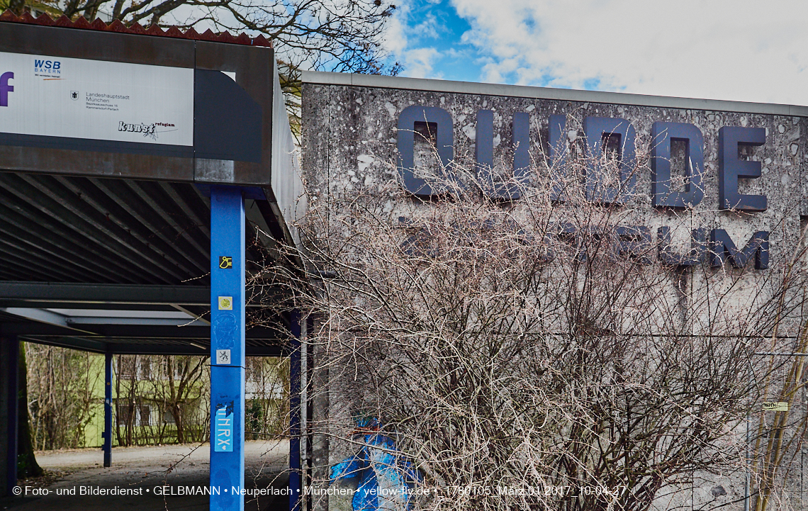 01.03.2017 - die Abrissbaustelle Quiddezentrum in Neuperlach